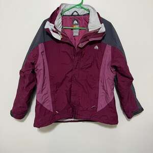 Vintage Nike ACG 3 Dual Layer‎ Hooded Thermal Jacket Womens XL